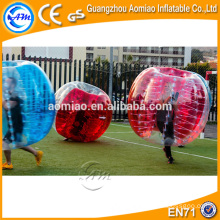 1.6m demi-couleur adulte gonflable pare-balles / bulle football à vendre